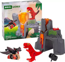 Load image into Gallery viewer, DINOSAUR ERUPTING VOLCANO